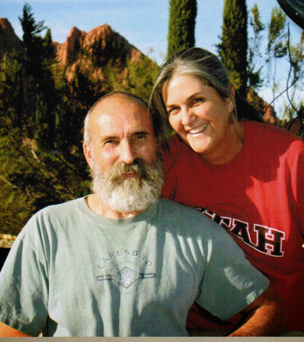 Photo of Mike and Julie Dumas- owners of Mike Dumas Copper Designs Inc.