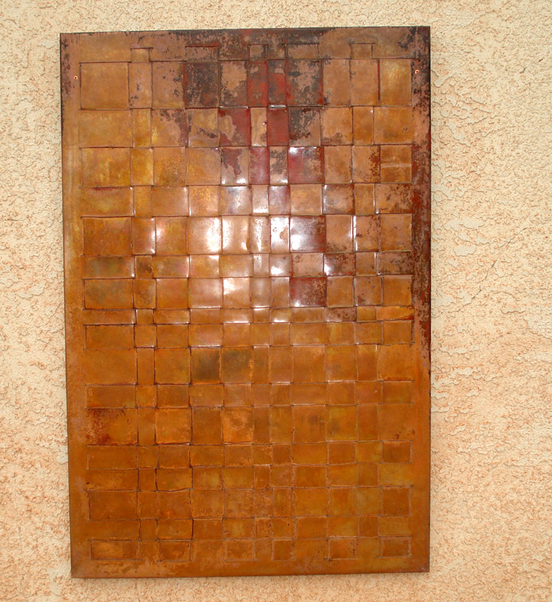 Woven Copper Wall Art Mike Dumas Copper Designs Blog