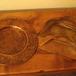 Handmade Copper Service Pieces
