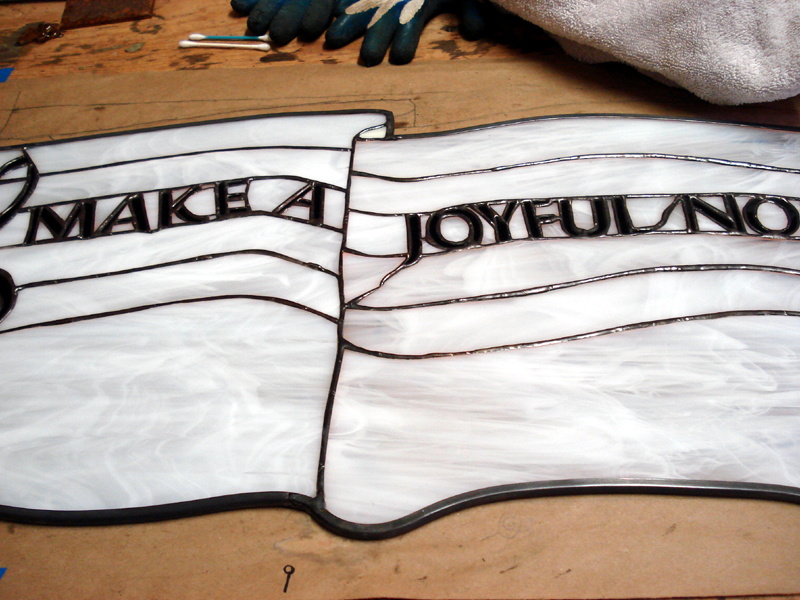 Stained Glass Venite