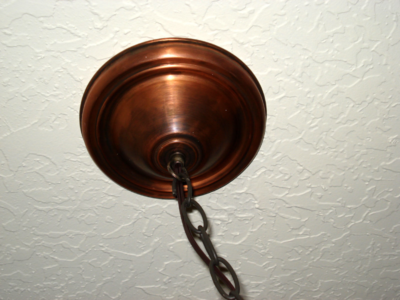 Copper Ceiling Canopy