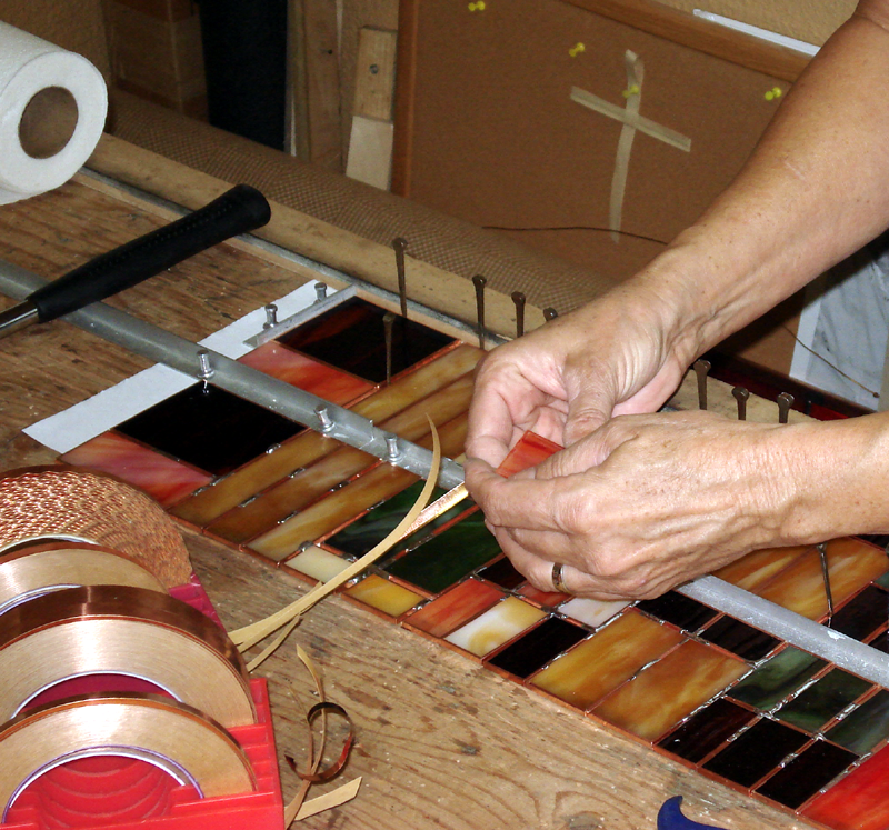 Copper Foiling Stained Glass