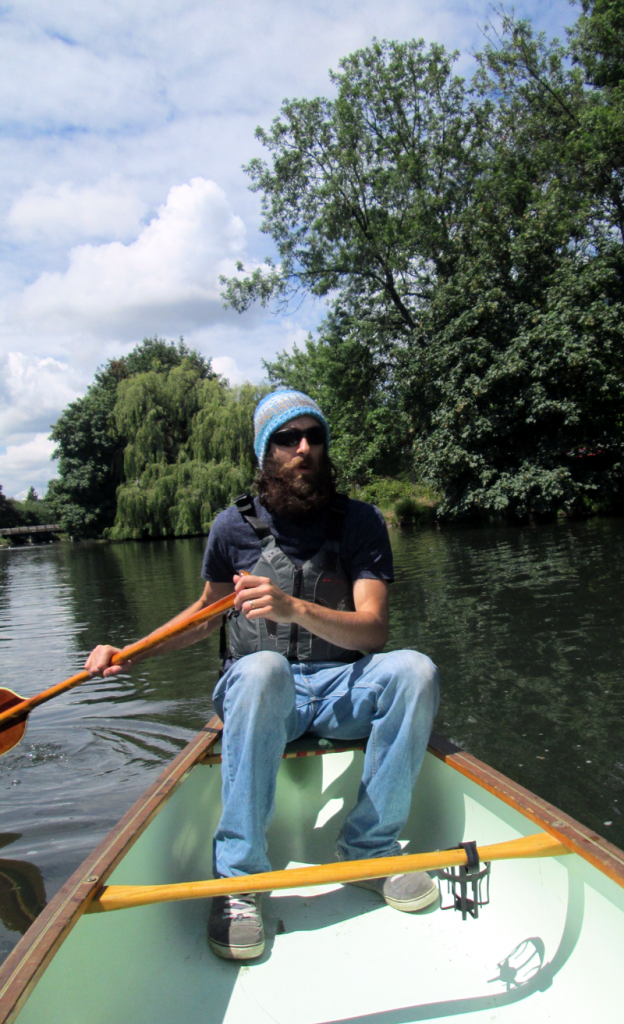 William at Alton Baker Park Oregon.