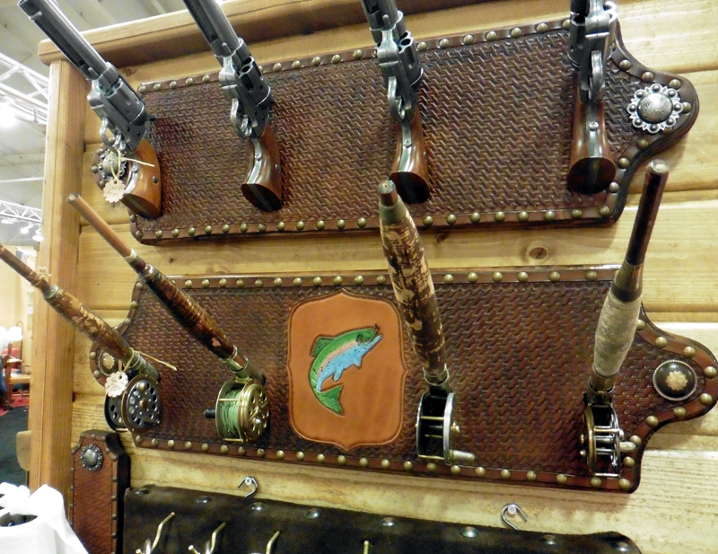 Belt Racks by Dr. C's Designs at WDC 2014 with Mike Dumas Copper Designs