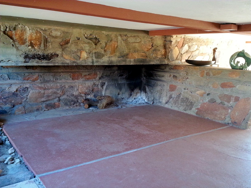 Breezeway at Taliesin West-Mike Dumas Copper Designs Inc.