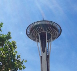 Space Needle in Seattle by Mike Dumas Copper Designs