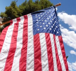 American Flag at Mike Dumas Copper Designs